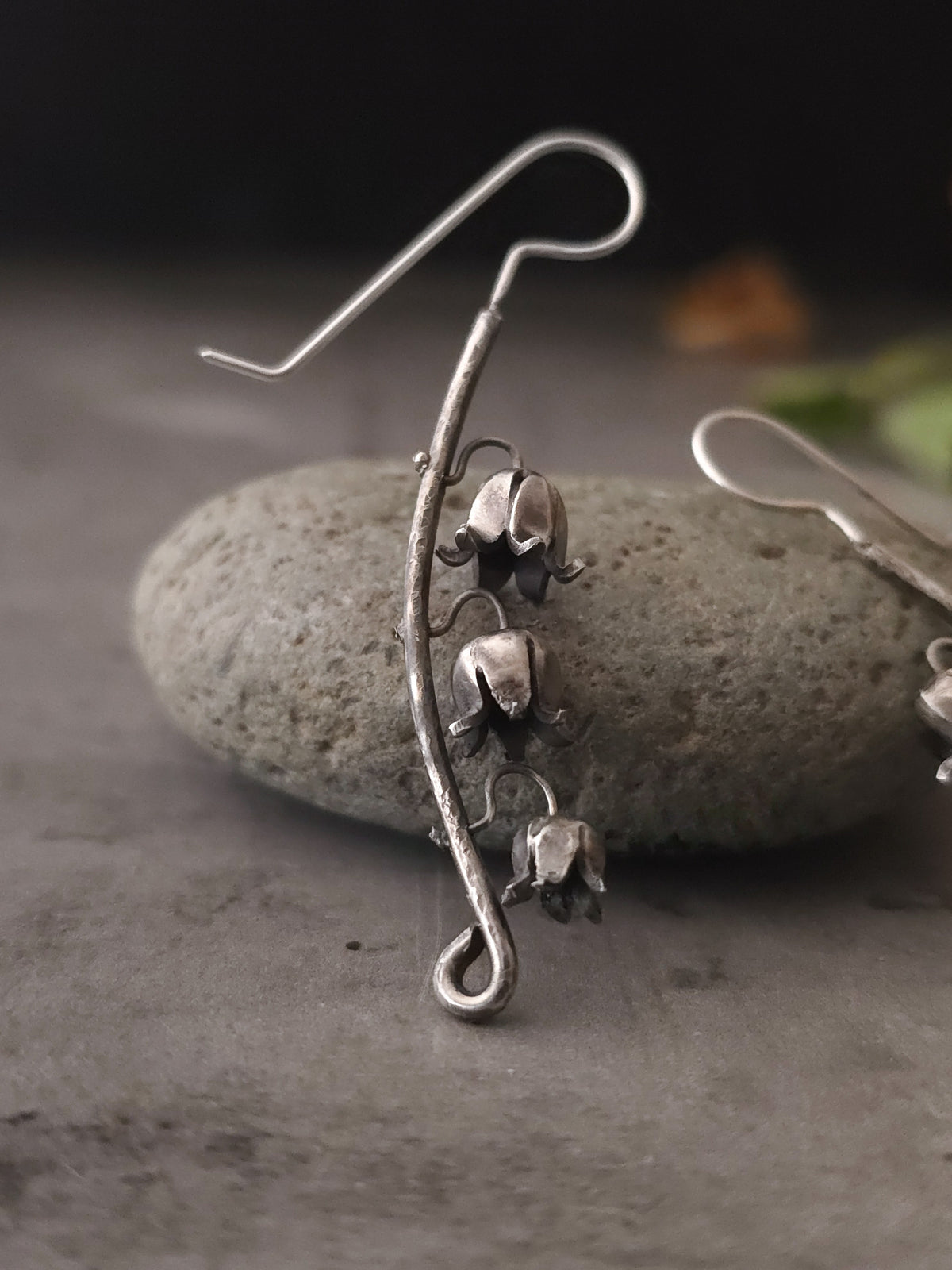 Lily of the Valley Earrings | Handmade Sterling Silver Flower Earrings