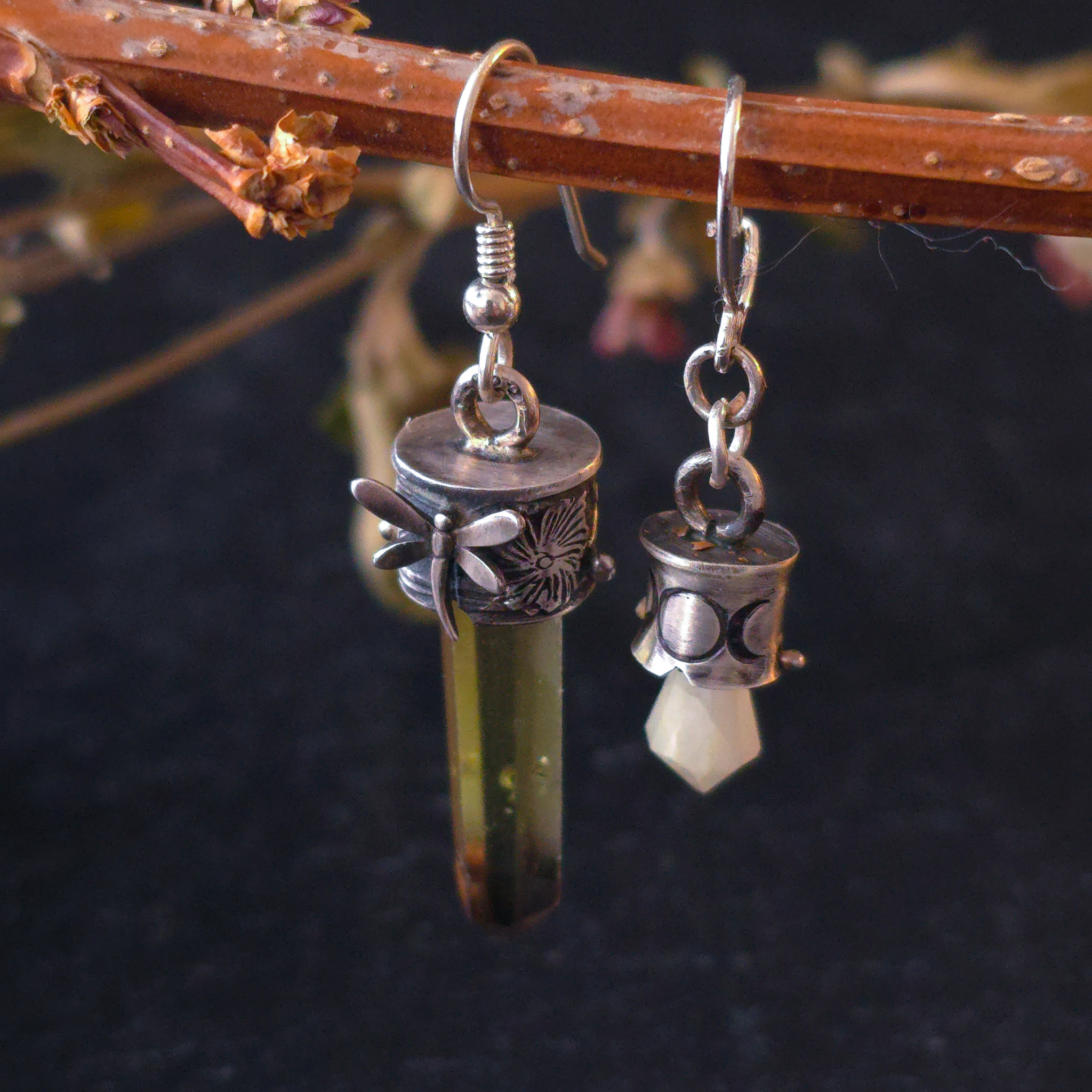 Sterling Silver Moonstone Lucidity Charm