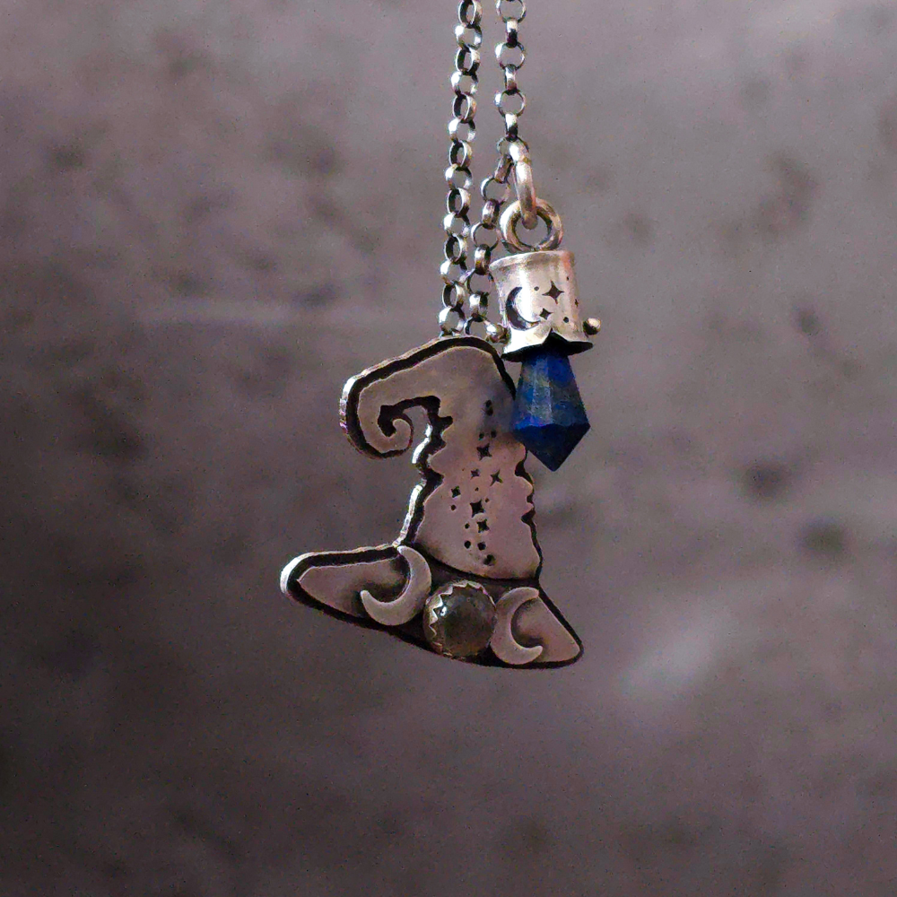 Sterling Silver Lapis Lazuli Lucidity Charm