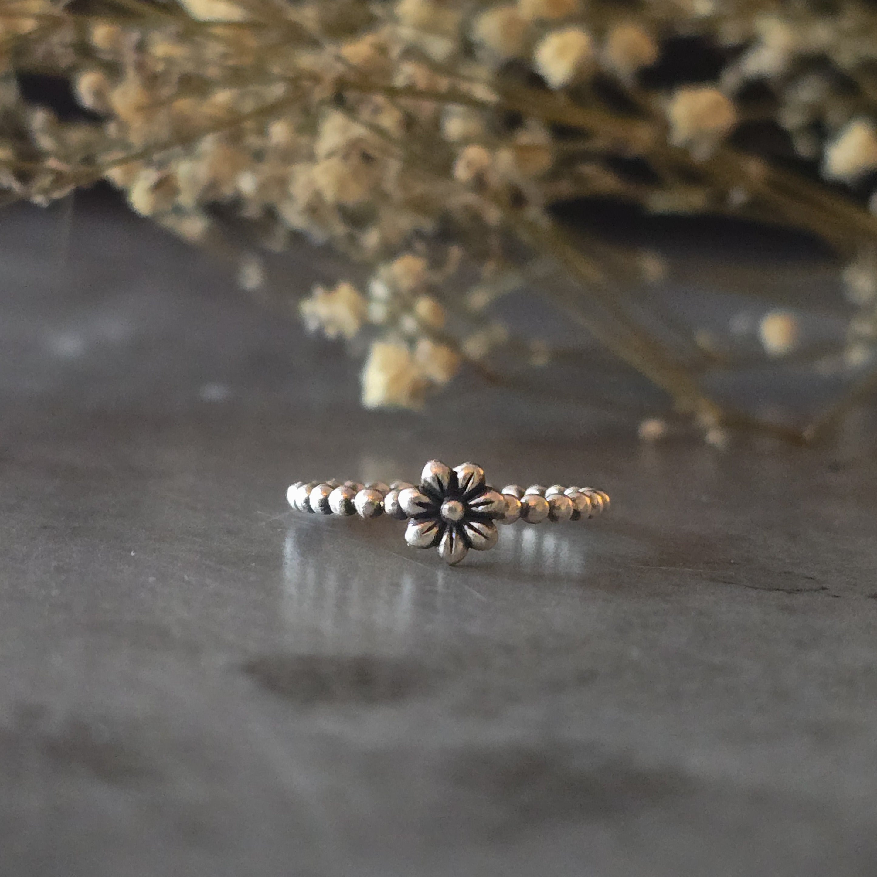 Flower Ring with Cherry blossom