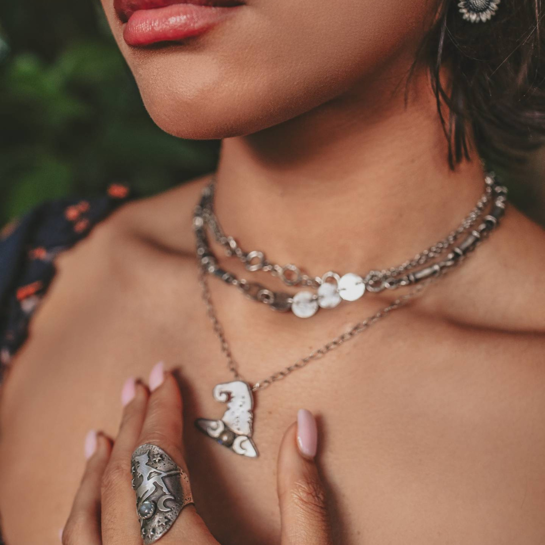 Eclectic Artisan Statement Chain