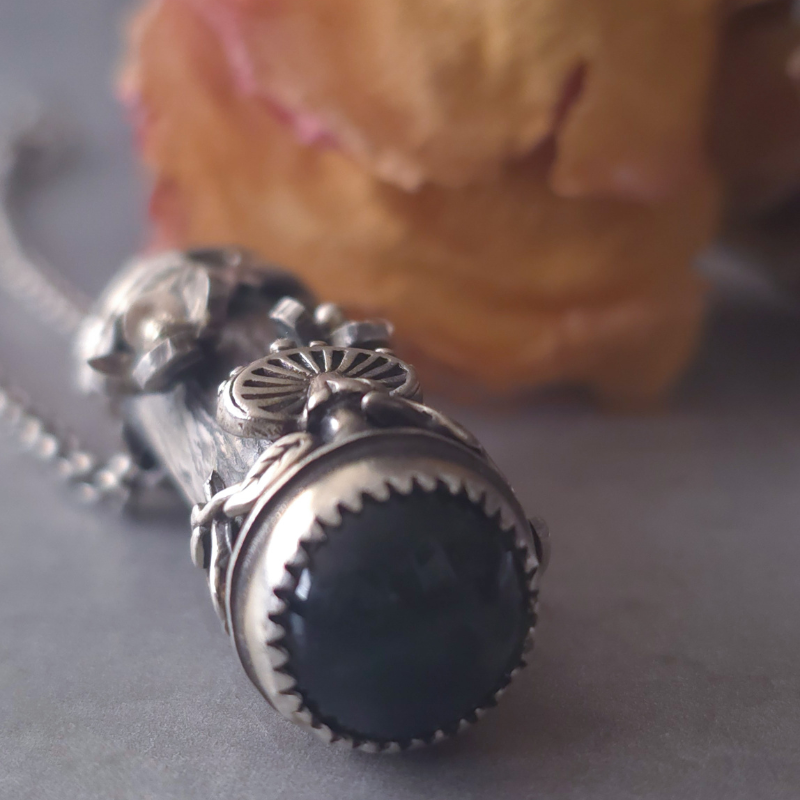 Sterling Silver Forest Relic Necklace