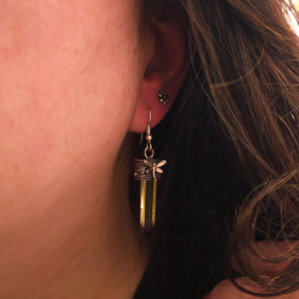 Sterling Silver Lemon Smoky Quartz Lucidity Charm