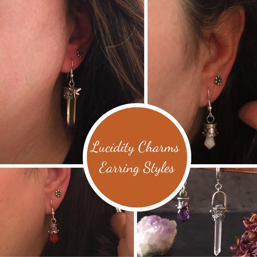 Sterling Silver Fluorite Lucidity Charm