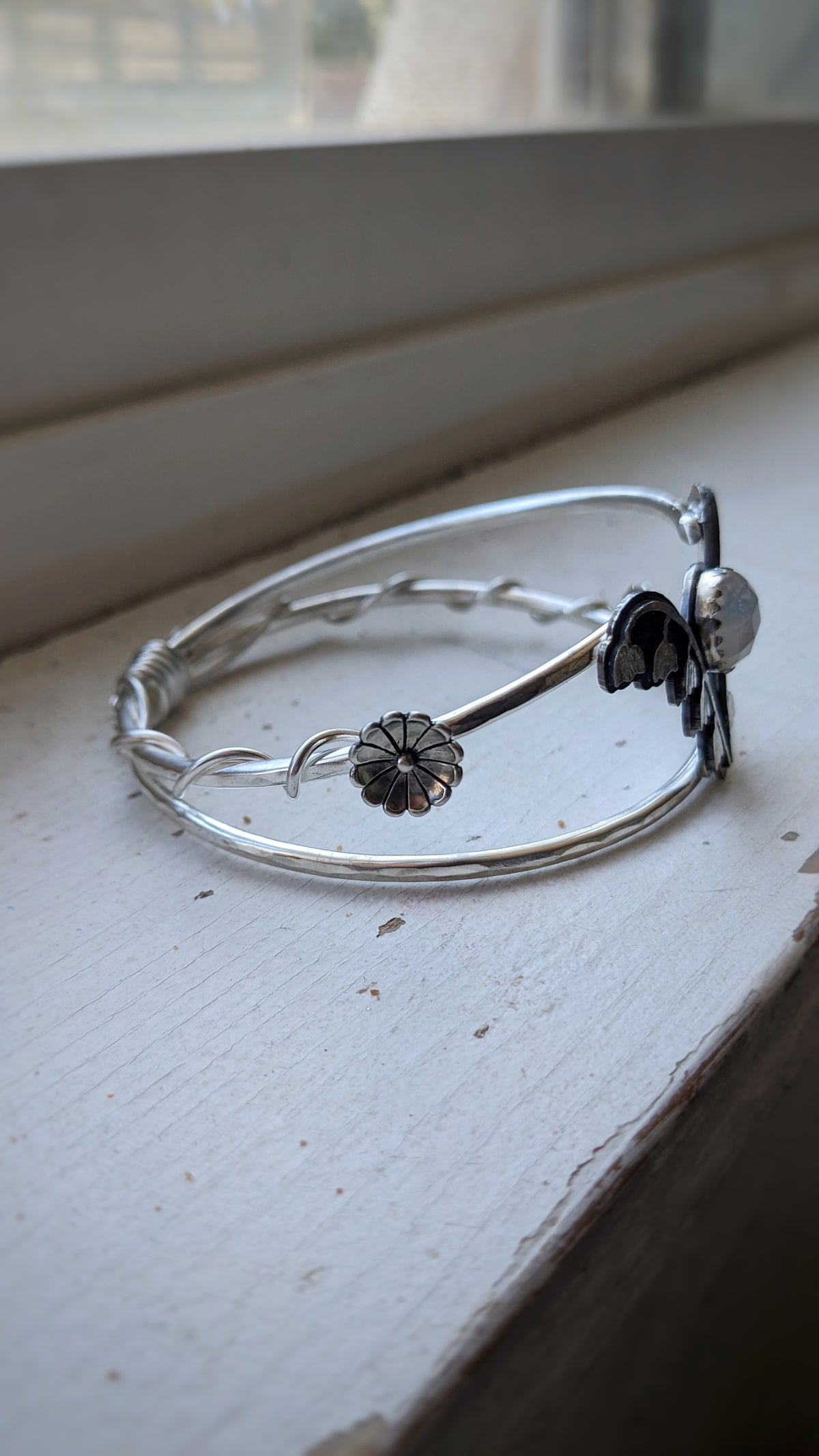 Custom Bangle Bracelet for Elizabeth