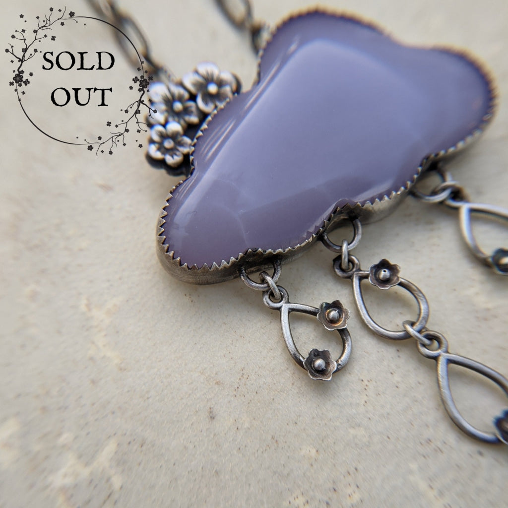 Raining Flowers Cloud Necklace
