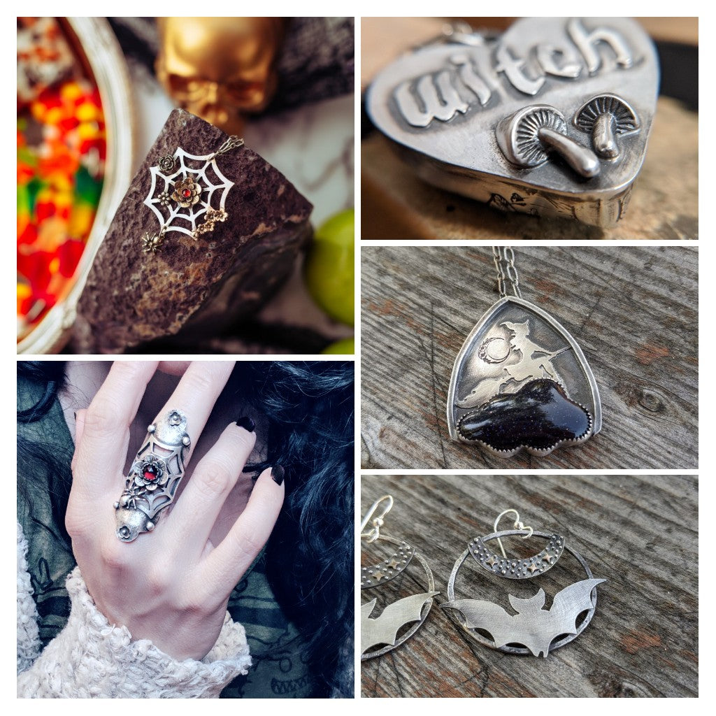 Spider Web Statement Ring