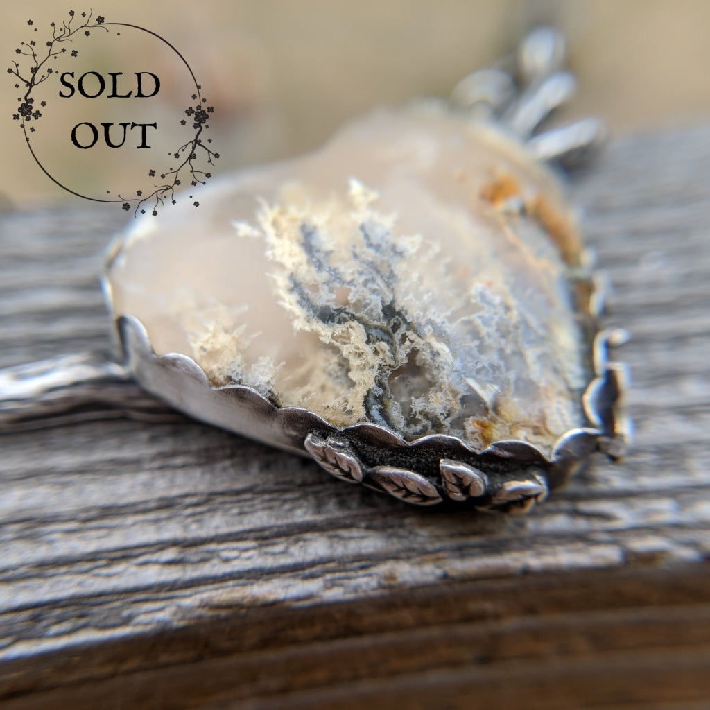 Enchanted Earth Collection Heart on the Branch Necklace