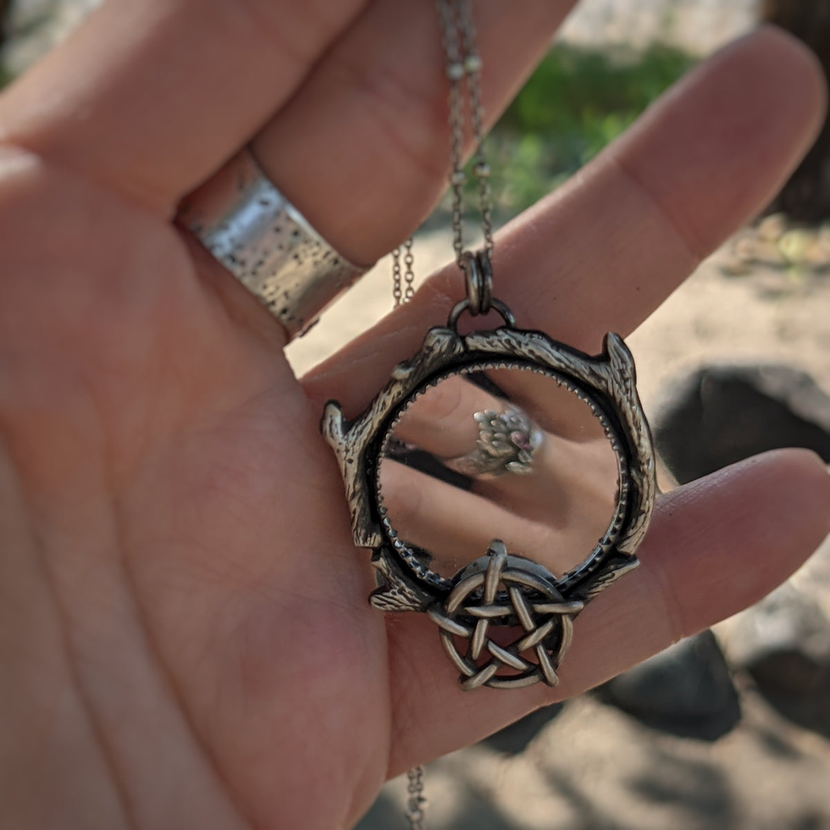 Mirror Magic Necklaces