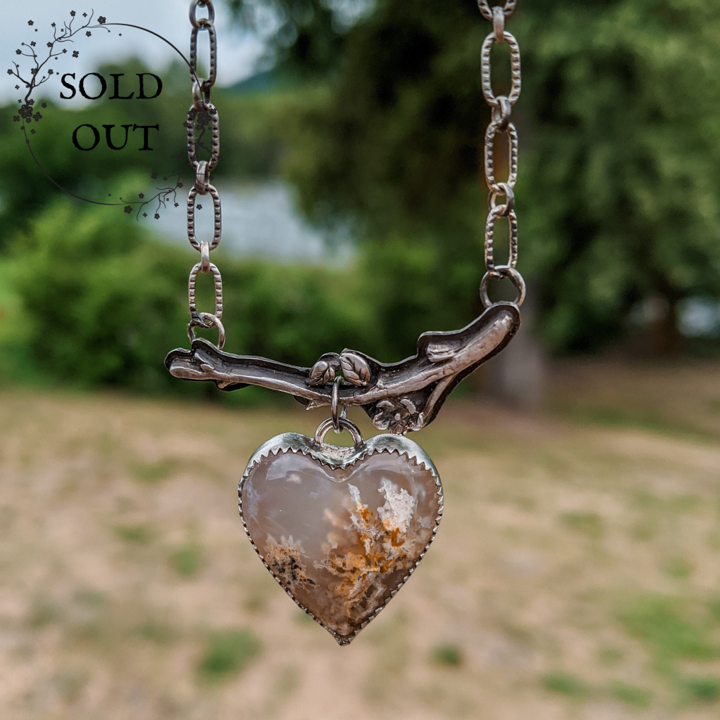 Enchanted Earth Collection Heart Necklace