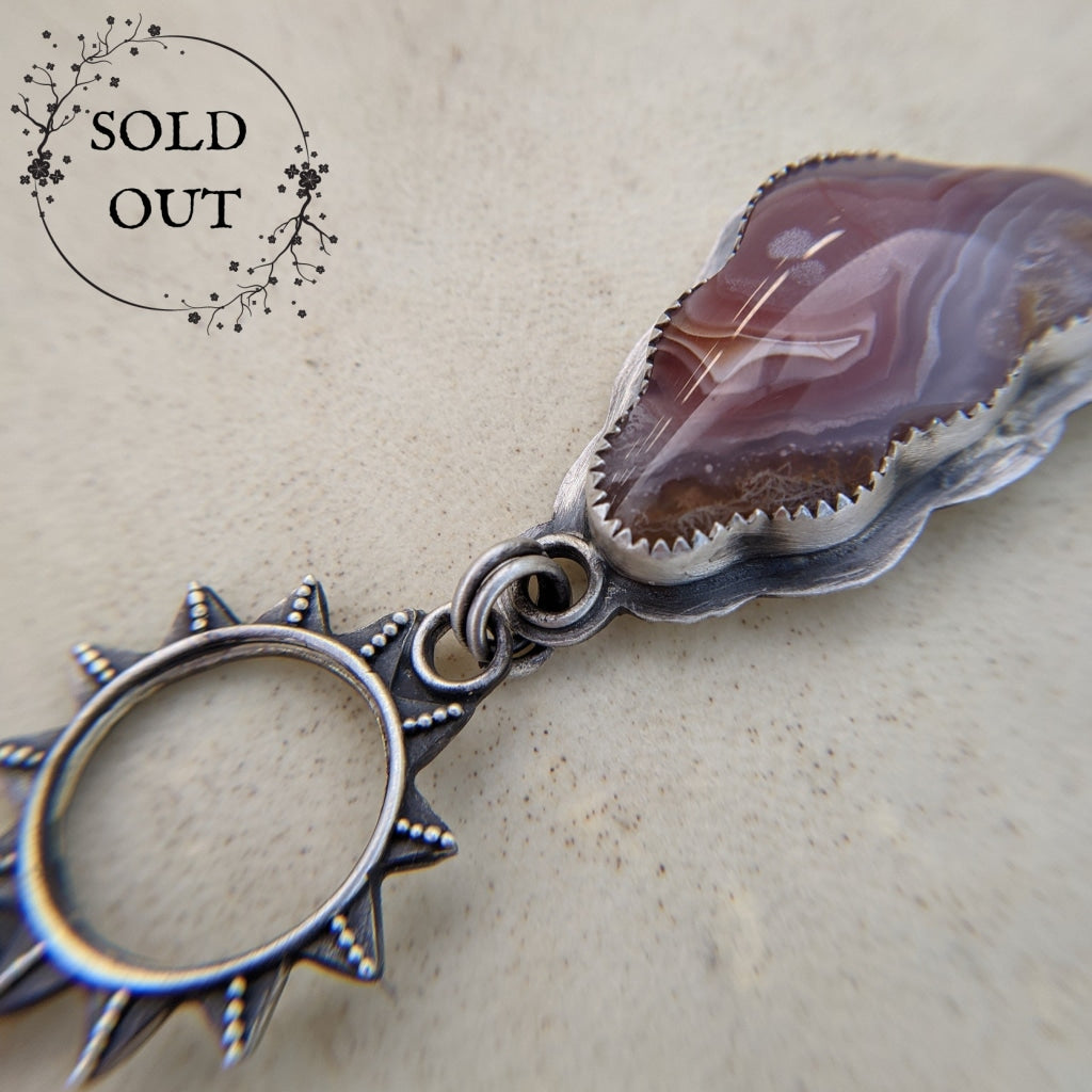Cloud bracelet with sun and stars